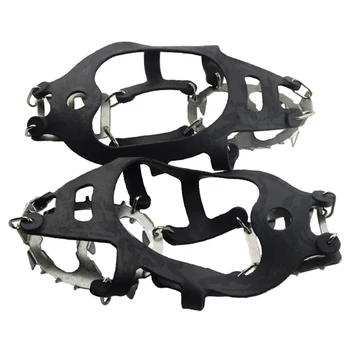 Climbing Cleats Shoe Spikes Safety Chain Grips 18 Teeth Sports Outdoor Steel Snow Crampon Ice Gripper Anti Slip
Climbing Cleats Shoe Spikes Safety Chain Grips 18 Teeth Sports Outdoor Steel Snow Crampon Ice Gripper Anti Slip