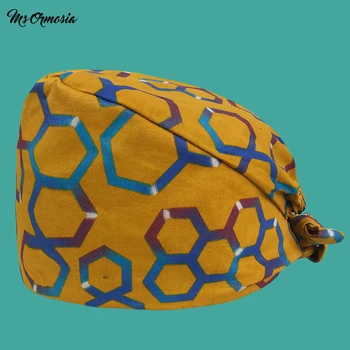 High quality cotton printed men and women medical laboratory caps beauty caps long hair doctor hat hospital pharmacy nurse caps
High quality cotton printed men and women medical laboratory caps beauty caps long hair doctor hat hospital pharmacy nurse caps