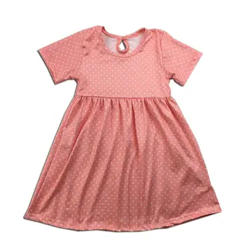 Hot selling girls dresses boutique latest design baby dot dress 
Hot selling girls dresses boutique latest design baby dot dress
