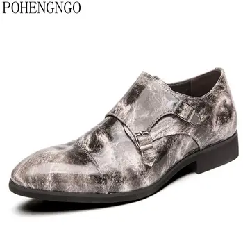 2020 spring Men Dress Shoes party Leather British Style Wedding Shoes Summer Mens Loafers colorful Men Oxfords Formal Shoes
2020 spring Men Dress Shoes party Leather British Style Wedding Shoes Summer Mens Loafers colorful Men Oxfords Formal Shoes