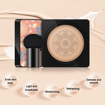 Waterproof Air Cushion BB Cream Longlasting Brightening Concealer Foundation Mushroom Puff Sponge Face Makeup Shading Pore
Waterproof Air Cushion BB Cream Longlasting Brightening Concealer Foundation Mushroom Puff Sponge Face Makeup Shading Pore