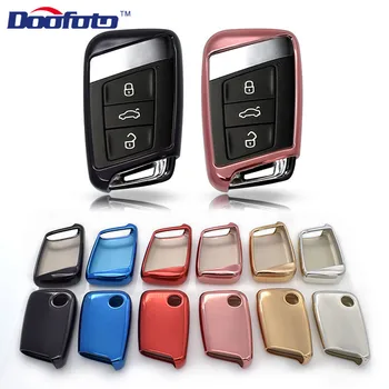 Doofoto Car Key Case Protective Cover For Volkswagen VW 2016 2017 Passat B8 Skoda Superb A7 Car Accessories Styling Soft TPU 
Doofoto Car Key Case Protective Cover For Volkswagen VW 2016 2017 Passat B8 Skoda Superb A7 Car Accessories Styling Soft TPU