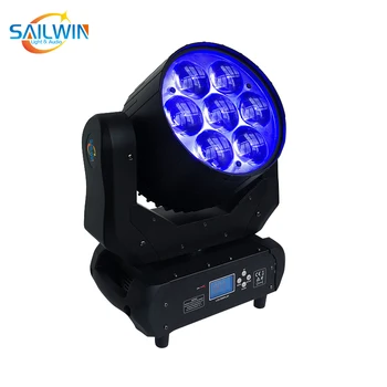 Hot Sale 7X40W RGBW LED Moving Head Wash Light Zoom Function With 14CH For Stage Wedding Event Party Mini Spot Effect DJ Light
Hot Sale 7X40W RGBW LED Moving Head Wash Light Zoom Function With 14CH For Stage Wedding Event Party Mini Spot Effect DJ Light