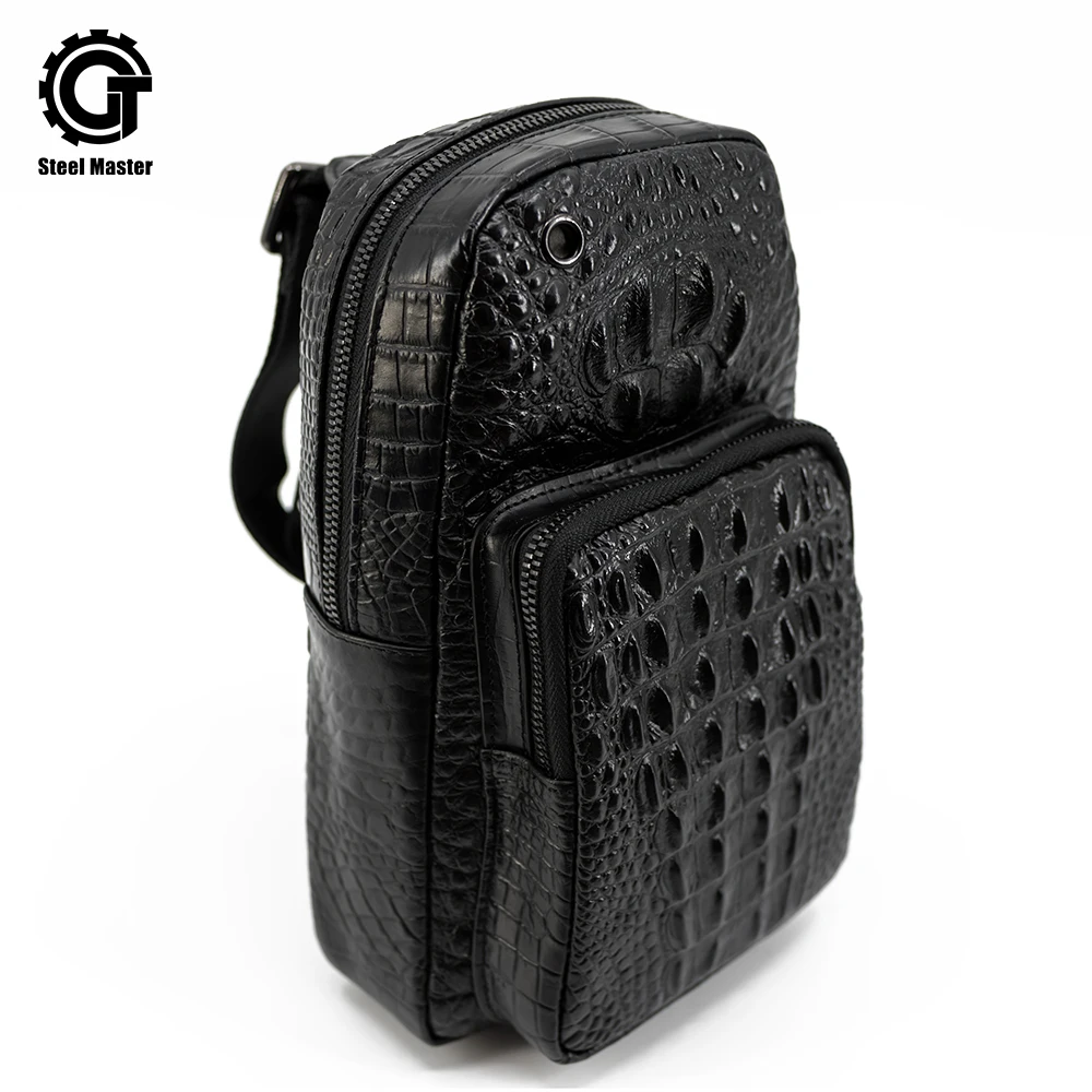 Men's Chest Bag Leather Leisure Travel Fashion Small Backpack Crocodile Pattern Suede Leather Shoulder Messenger Bag
Men's Chest Bag Leather Leisure Travel Fashion Small Backpack Crocodile Pattern Suede Leather Shoulder Messenger Bag