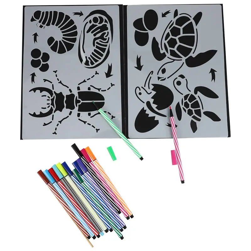Puzzle Template Growth Cycle Hand Copy Newspaper Children Hollow Lazy Painting Sketch Template Making Tool
Puzzle Template Growth Cycle Hand Copy Newspaper Children Hollow Lazy Painting Sketch Template Making Tool