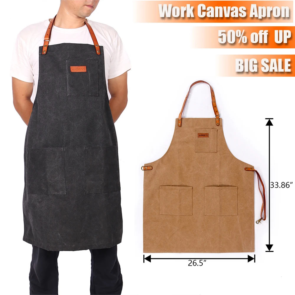 WEEYI Professional New Cooking Apron Chef Aprons for Women Men Kitchen Bib for Dishwashing Cleaning Painting work apron
WEEYI Professional New Cooking Apron Chef Aprons for Women Men Kitchen Bib for Dishwashing Cleaning Painting work apron