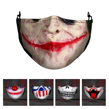 2020 Halloween Party Masks Fashion Funny Washable Reusable 3D Face Mask Cotton Mask Dustproof Protective Pm25 Face Shield
2020 Halloween Party Masks Fashion Funny Washable Reusable 3D Face Mask Cotton Mask Dustproof Protective Pm25 Face Shield