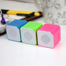Speaker Audio-Player Cube-Shape Mini-Size Portable MP3 Tf-Card Interference Anti-Electromagnetic Speaker Audio-Player Cube-Shape Mini-Size Portable MP3 Tf-Card Interference Anti-Electromagnetic