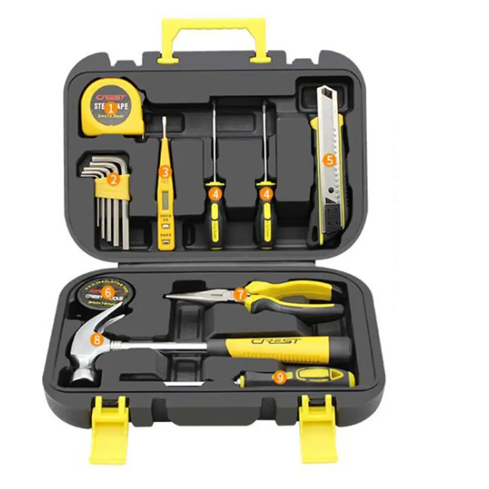 GloryStar Home Hardware Combined Tools Set with Storage Box for Vehicle Maintenance
GloryStar Home Hardware Combined Tools Set with Storage Box for Vehicle Maintenance