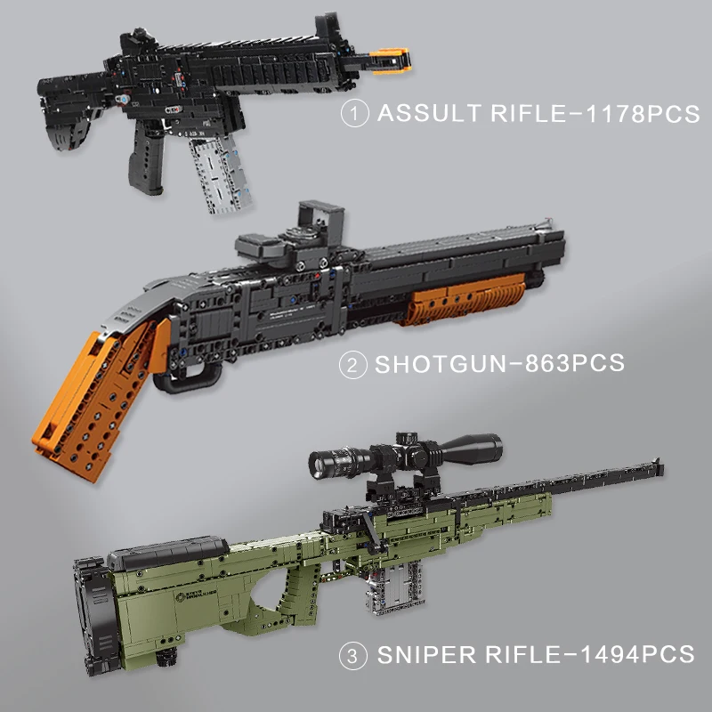 Legoing Fortnitely Military AWM Winchester M1897 DIY WW2 Weapon 98K Desert AssaultRifle Model Building Blocks Toys Boys Gift
Legoing Fortnitely Military AWM Winchester M1897 DIY WW2 Weapon 98K Desert AssaultRifle Model Building Blocks Toys Boys Gift