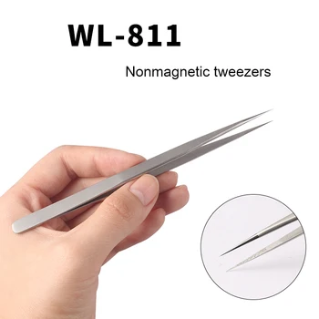 WIYLE Curved Straight Tip Tweezers Nonmagnetic Precision Stainless Anti-static Phone Motherboard Repair Hand Tools Sets
WIYLE Curved Straight Tip Tweezers Nonmagnetic Precision Stainless Anti-static Phone Motherboard Repair Hand Tools Sets