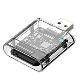 External M.2 NGFF SATA SSD Enclosure High Speed USB3.0 Gen1 5Gb/S SATA SSD Case Transparent Hard Drive Enclosure for PC
External M.2 NGFF SATA SSD Enclosure High Speed USB3.0 Gen1 5Gb/S SATA SSD Case Transparent Hard Drive Enclosure for PC