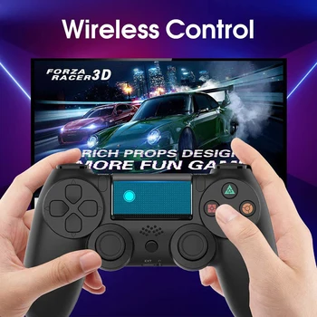 Wireless Gamepad Joystick Controller For PlayStation 4 Dual Vibration Motor Anti-slip Grip
Wireless Gamepad Joystick Controller For PlayStation 4 Dual Vibration Motor Anti-slip Grip