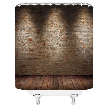 Personality Fashion Brick Concrete Room with Three Ceiling Lamps Modern Minimalistic Decoration Bathroom Shower Curtains Mat Set
Personality Fashion Brick Concrete Room with Three Ceiling Lamps Modern Minimalistic Decoration Bathroom Shower Curtains Mat Set