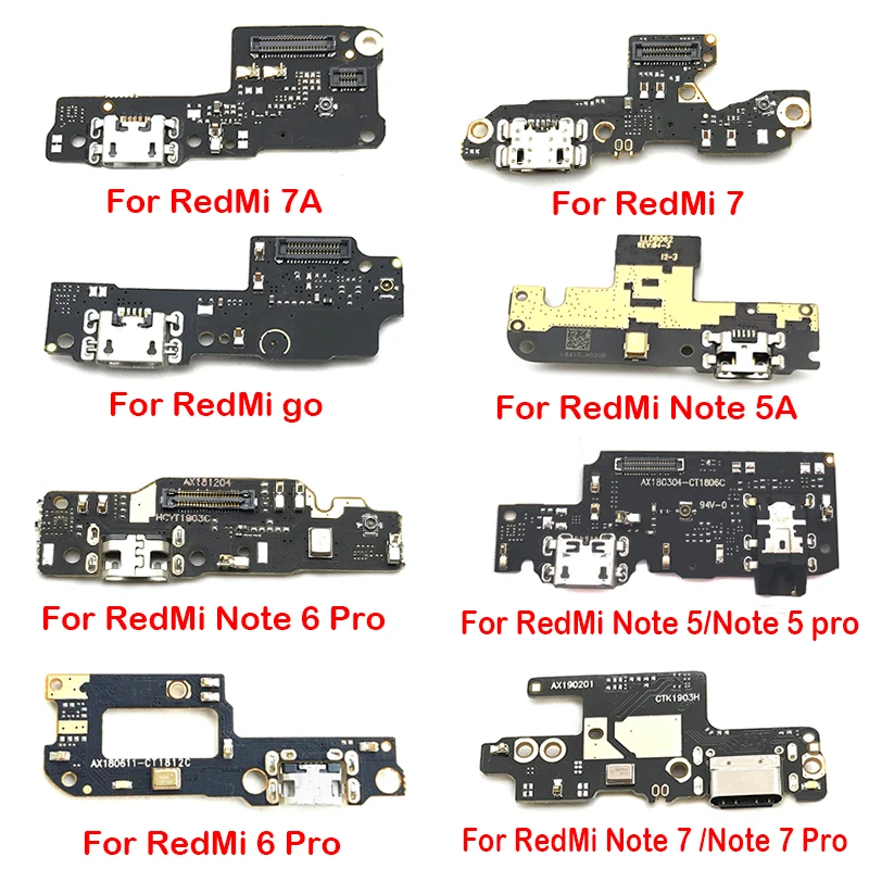 New For Xiaomi Redmi Go 7 7A S2 Note 5 5A 6 7 Pro Plus Micro Dock Connector Board USB Charging Port Flex Cable
New For Xiaomi Redmi Go 7 7A S2 Note 5 5A 6 7 Pro Plus Micro Dock Connector Board USB Charging Port Flex Cable