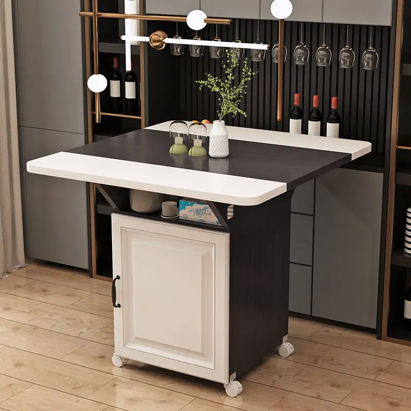 Multifunctional Folding Table Modern Luxury Removable Storage Breakfast Table Living Room Kitchen Furniture Folding Dining Table
Multifunctional Folding Table Modern Luxury Removable Storage Breakfast Table Living Room Kitchen Furniture Folding Dining Table