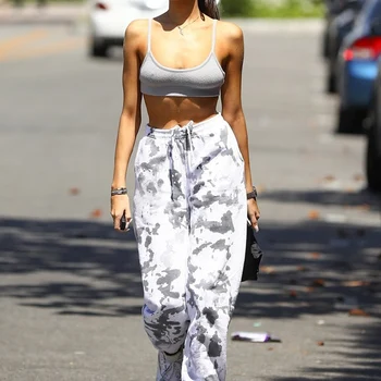 High Waist Ink Print Pants ZEBERY Casual Drawstring Elastic Women 2020 Autumn Straight Loose Fashion Trousers Pantalon Femme 
High Waist Ink Print Pants ZEBERY Casual Drawstring Elastic Women 2020 Autumn Straight Loose Fashion Trousers Pantalon Femme