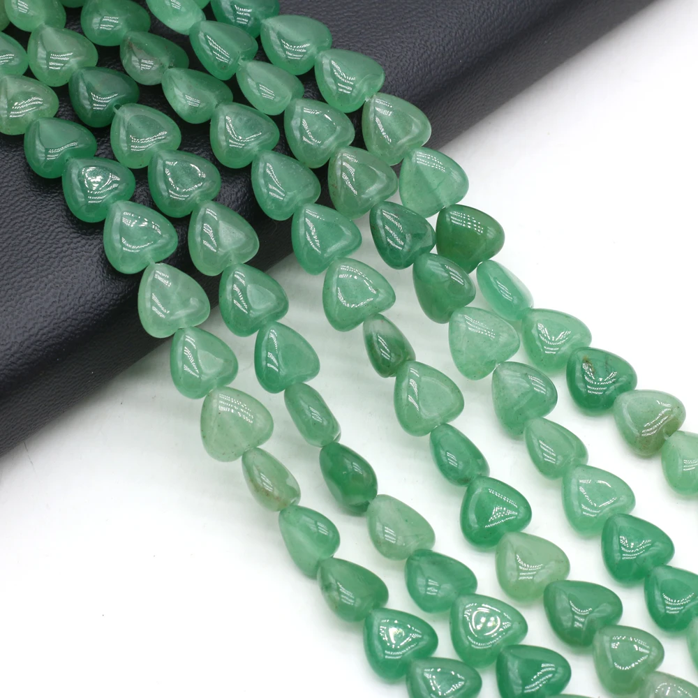 Natural Stone Beads Heart Shaped Green Aventurine Loose Spacer Beaded For Jewelry Making DIY Bracelet Necklace Accessories
Natural Stone Beads Heart Shaped Green Aventurine Loose Spacer Beaded For Jewelry Making DIY Bracelet Necklace Accessories