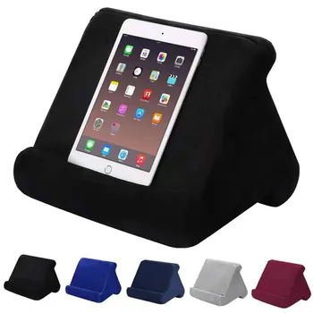 Multi-Angle Soft Pillow Lazy Lap Stand pillow For Tablets,e-Readers,Smartphones, Books,Magazines Bracket Holder