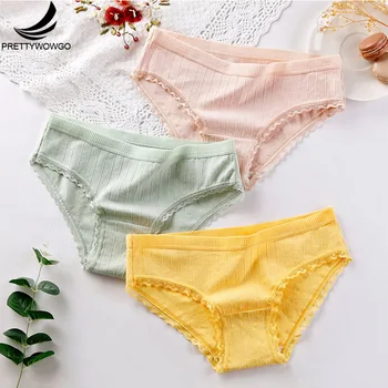Prettywowgo 3 Pcs/lot Cotton Seamless Women Panties Good Quality Plus Size Comfortable Female Underpants Briefs M L XL XXL 1506 
Prettywowgo 3 Pcs/lot Cotton Seamless Women Panties Good Quality Plus Size Comfortable Female Underpants Briefs M L XL XXL 1506