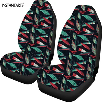 INSTANTARTS New Style Fishing Bait Printing 2 Pack Vehicle Seat Protector Fit Most Car Front Seat Cushion Vehicle Seat Covers 
INSTANTARTS New Style Fishing Bait Printing 2 Pack Vehicle Seat Protector Fit Most Car Front Seat Cushion Vehicle Seat Covers