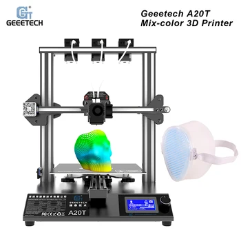 Geeetech A20T 3D Printer 3-in-1 Out Mix-color Printing with GT2560 Control Board Support Resume Printing Filament Detection
Geeetech A20T 3D Printer 3-in-1 Out Mix-color Printing with GT2560 Control Board Support Resume Printing Filament Detection
