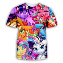 Tessffel My Little Pony Cartoon Anime Cute Unicorn 3DPrint Men/Women Summer Casual Funny Tee Short Sleeves T-Shirts Streetwear 2
Tessffel My Little Pony Cartoon Anime Cute Unicorn 3DPrint Men/Women Summer Casual Funny Tee Short Sleeves T-Shirts Streetwear 2