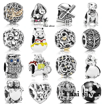 2019 NEW Thai Silver Retro WINDMILL Cute Dog Leaves Dancing Couple PrimroseDetails GRADUATE Daisy Bear Beaded Charm Collection
2019 NEW Thai Silver Retro WINDMILL Cute Dog Leaves Dancing Couple PrimroseDetails GRADUATE Daisy Bear Beaded Charm Collection
