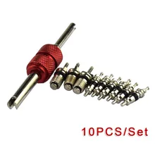 10Pcs/Set Car Air Conditioner Valve Core With Wrench Removal Tool Vehicle Auto Car A/C Air Conditioning System Repair Kit 75mm
10Pcs/Set Car Air Conditioner Valve Core With Wrench Removal Tool Vehicle Auto Car A/C Air Conditioning System Repair Kit 75mm
