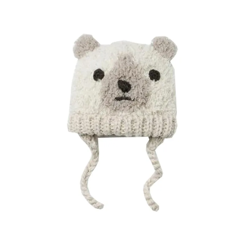 2019 autumn and winter warm cuffed bear face child baby baby knitted wool hat
2019 autumn and winter warm cuffed bear face child baby baby knitted wool hat