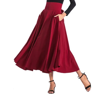 Fashion spring summer skirt women solid A-line long skirts elegant high waist bow plus size skirt korean black female clothes
Fashion spring summer skirt women solid A-line long skirts elegant high waist bow plus size skirt korean black female clothes