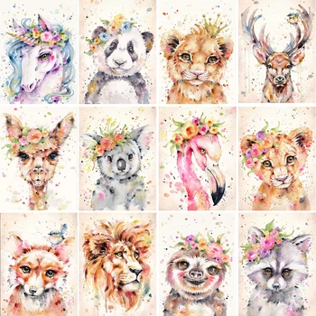 5D DIY diamond painting set lion, panda, deer, dog, cross stitch, full square diamond embroidery, animal mosaic, decorative gift
5D DIY diamond painting set lion, panda, deer, dog, cross stitch, full square diamond embroidery, animal mosaic, decorative gift