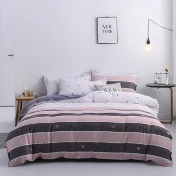 Heart Stripe Pattern Girl Boy Kid Bed Cover Set Duvet Cover Adult Child Bed Sheet and Pillowcase Comforter Bedding Set 61071
Heart Stripe Pattern Girl Boy Kid Bed Cover Set Duvet Cover Adult Child Bed Sheet and Pillowcase Comforter Bedding Set 61071