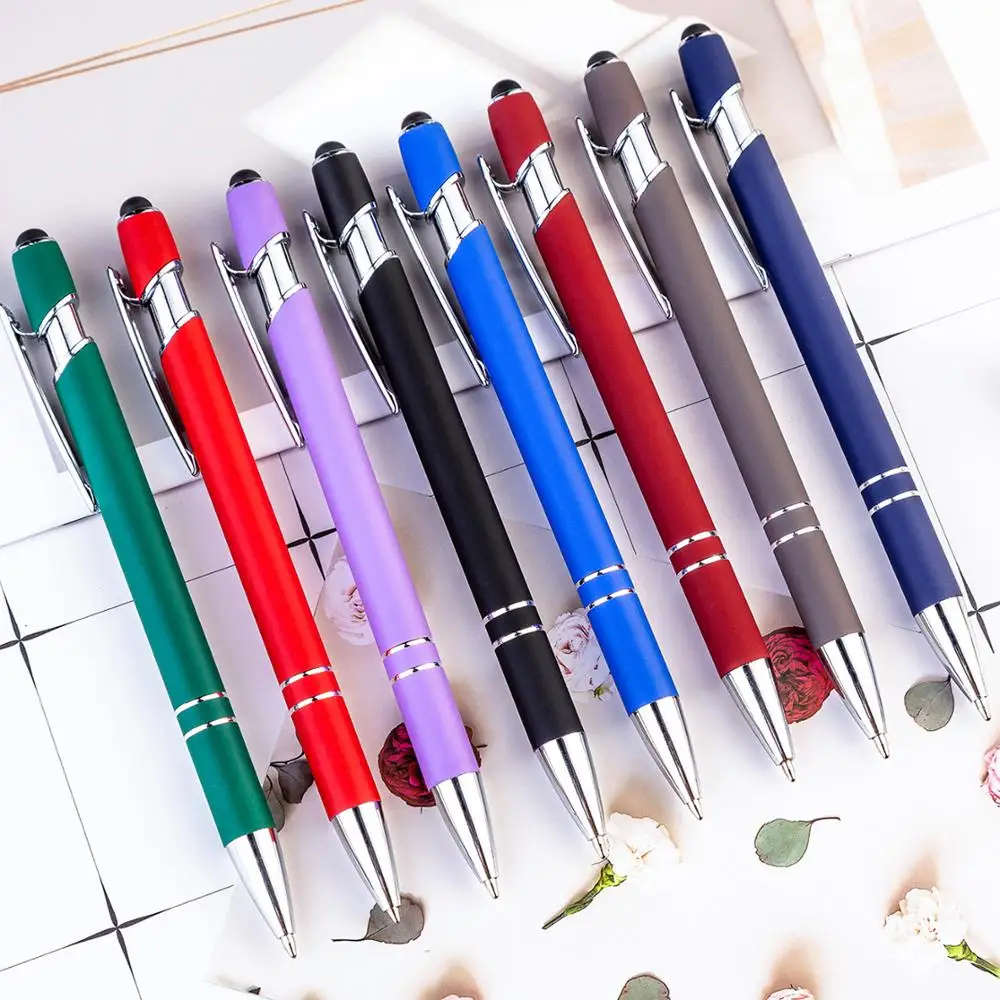 8PCS/Lot Promotion Ballpoint pen 2 in 1 Stylus Drawing Tablet Pens Capacitive Screen Touch Pen School Office Writing Stationery
8PCS/Lot Promotion Ballpoint pen 2 in 1 Stylus Drawing Tablet Pens Capacitive Screen Touch Pen School Office Writing Stationery