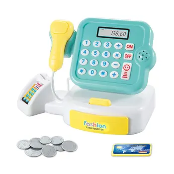 Simulation Supermarket Cash Register Toy DIY Educational Interactive Light Sound Role Play Shopping Game child Pretend Play Toys
Simulation Supermarket Cash Register Toy DIY Educational Interactive Light Sound Role Play Shopping Game child Pretend Play Toys