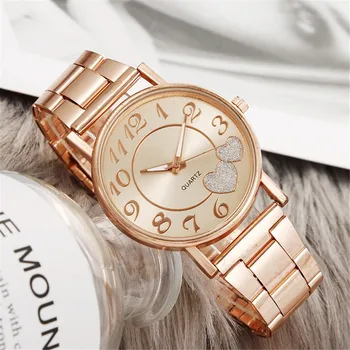 Top Sale Fashion Ladies Steel Mesh Watch Wild Creative Quartz Women's Watches Gift Arabic numerals Love Dial Analog reloj mujer
Top Sale Fashion Ladies Steel Mesh Watch Wild Creative Quartz Women's Watches Gift Arabic numerals Love Dial Analog reloj mujer