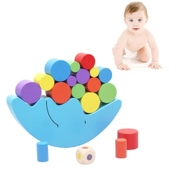 Children Colorful Wooden Moon Balancing Blocks Game Kids Educational Toys For Child Wooden Toys Balancing Blocks Montessori
Children Colorful Wooden Moon Balancing Blocks Game Kids Educational Toys For Child Wooden Toys Balancing Blocks Montessori