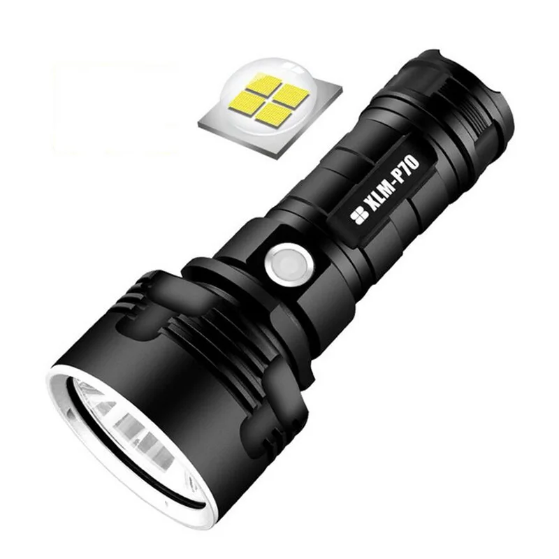 Super Powerful Rechargeable LED Flashlight Tactical Torch USB Waterproof Lamp Ultra Bright Lantern Camping Flashlight
Super Powerful Rechargeable LED Flashlight Tactical Torch USB Waterproof Lamp Ultra Bright Lantern Camping Flashlight