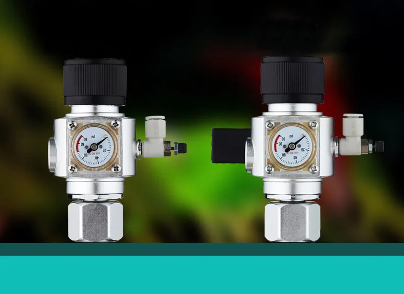 Chihiros CO2 Regulator Aquarium CO2 Regulator 12v W21.8 CGA320 interface check valve bubble counter magnetic solenoid valve
Chihiros CO2 Regulator Aquarium CO2 Regulator 12v W21.8 CGA320 interface check valve bubble counter magnetic solenoid valve