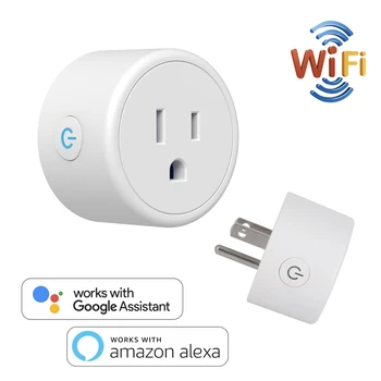 US WiFi Switch Mini Socket Plug Wireless Extender Remote Outlet Adaptor with Timer Smart Home Automation Alexa Google Compatible
US WiFi Switch Mini Socket Plug Wireless Extender Remote Outlet Adaptor with Timer Smart Home Automation Alexa Google Compatible