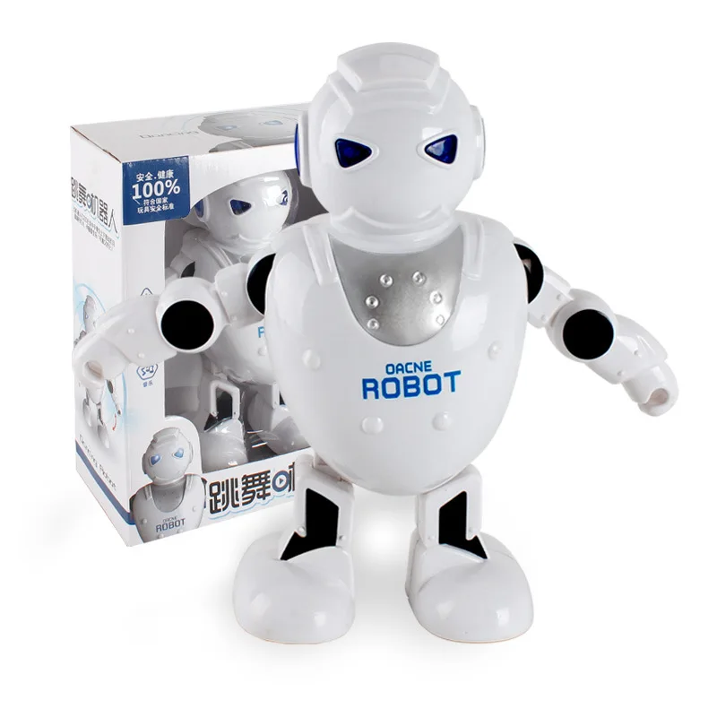 Electric Dancing Robot Models Sway Space Robot with Light And Music Christmas Toy 9939
Electric Dancing Robot Models Sway Space Robot with Light And Music Christmas Toy 9939