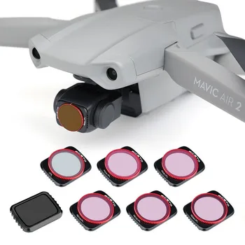 

Suitable for DJI Mavic Air 2 aluminum alloy adjustable dimming ND mirror CPL filter drone accessories