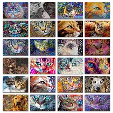 New DIY Diamond painting mosaic Animal Cat dog 5D Full Diamond embroidery picture color kitten cross stitch Home decor E034
New DIY Diamond painting mosaic Animal Cat dog 5D Full Diamond embroidery picture color kitten cross stitch Home decor E034
