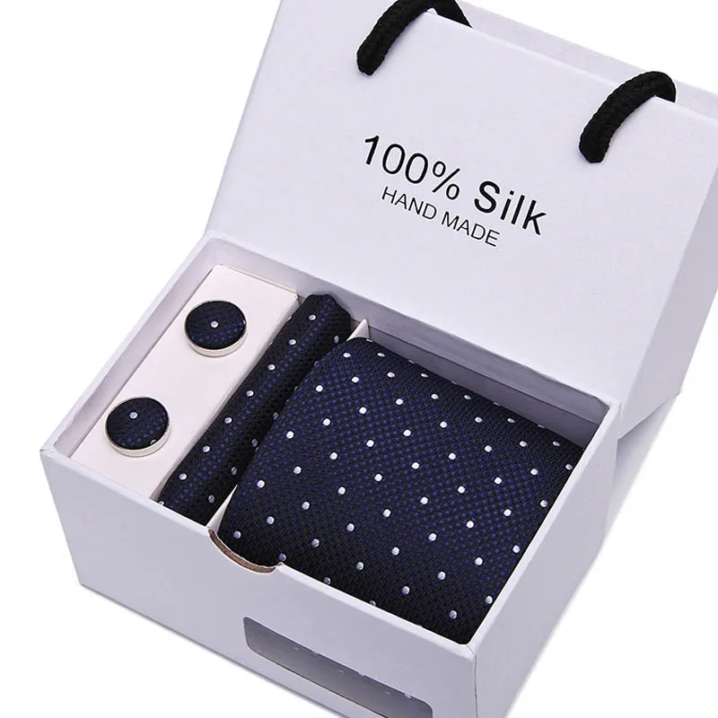 Комплект из галстука и носового платка шириной 8 см | Аксессуары для одежды