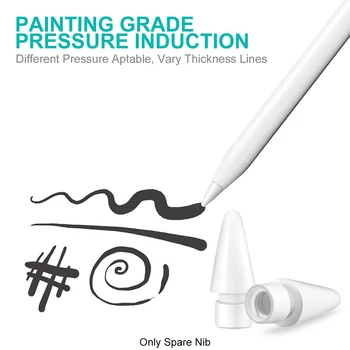 2pcs High Accuracy Tip Replacement Accessories Plastic Durable TouchScreen Pen Stylus Spare Nib for Apple Pro Pencil 1 2
2pcs High Accuracy Tip Replacement Accessories Plastic Durable TouchScreen Pen Stylus Spare Nib for Apple Pro Pencil 1 2