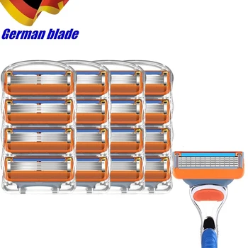 20Pcs/Lot Men's Shaving Cassettes For Gillete Fusion Replacement 5 Layers Stainless Steel Razor Blades machine for shaving
20Pcs/Lot Men's Shaving Cassettes For Gillete Fusion Replacement 5 Layers Stainless Steel Razor Blades machine for shaving