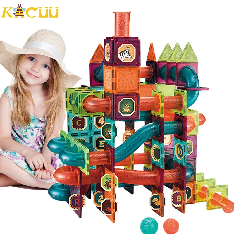 DIY Magnetic Building Blocks Toys Sets Magnet Maze Ball Tracks Blocks Magnetic Funnel Slide Blocks Educational Toys For Children
DIY Magnetic Building Blocks Toys Sets Magnet Maze Ball Tracks Blocks Magnetic Funnel Slide Blocks Educational Toys For Children