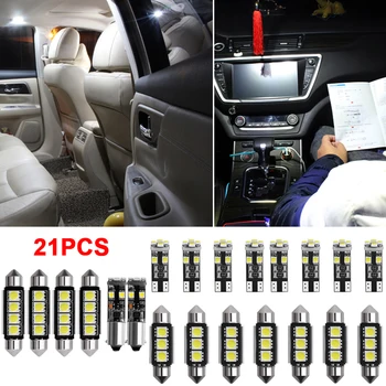 21Pcs/set For BMW E46 Sedan M3 1999-2005 Car LED Interior Light Kit Dome Map Lamp Bulb License Plate Lights Trunk Lamp LED Bulbs
21Pcs/set For BMW E46 Sedan M3 1999-2005 Car LED Interior Light Kit Dome Map Lamp Bulb License Plate Lights Trunk Lamp LED Bulbs