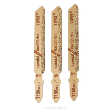 3pcs 3\" T150 Carbide Grain 50 Grit T-Shank Jigsaw Blades Ceramic Tile Cutting Tool New Au 12 20 Dropship
3pcs 3\" T150 Carbide Grain 50 Grit T-Shank Jigsaw Blades Ceramic Tile Cutting Tool New Au 12 20 Dropship