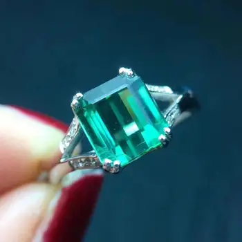 Fine Jewelry Real 18K White Gold AU750 100% Natural Green tourmaline 2.6ct Gemstone male Rings Brazil Origin for men Gift
Fine Jewelry Real 18K White Gold AU750 100% Natural Green tourmaline 2.6ct Gemstone male Rings Brazil Origin for men Gift